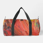 Abstract Vertical Gesture in Red Duffle Bag (Rückseite)