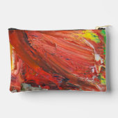 Abstract Vertical Gesture in Red Zubehörtasche (Rückseite)