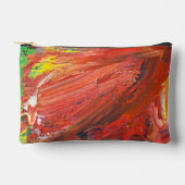 Abstract Vertical Gesture in Red Zubehörtasche (Vorderseite)