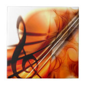 Abstract Violin Fliese (Vorderseite)