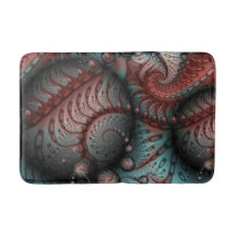 Abstract Vivid Fantasy Fractal Art Brown Blue