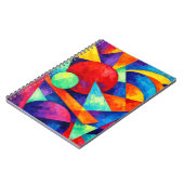 Abstract vivid mug notizblock (Linke Seite)