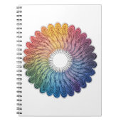 Abstract vivid notebook notizblock (Vorderseite)