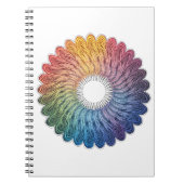 Abstract vivid notebook notizblock (Vorderseite)