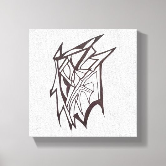 Abstract Vivid Wave Leinwanddruck (Vorderseite)