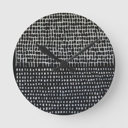 Abstract Wall Clock Runde Wanduhr (Vorderseite)