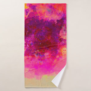 Abstract watercolor background. Colorful texture. Badehandtuch