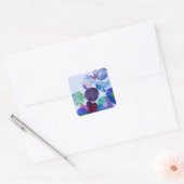 Abstract Watercolor Floral Sticker (Umschlag)