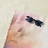 Abstract Watercolor Florals Beach Towel Strandtuch (Beispiel)