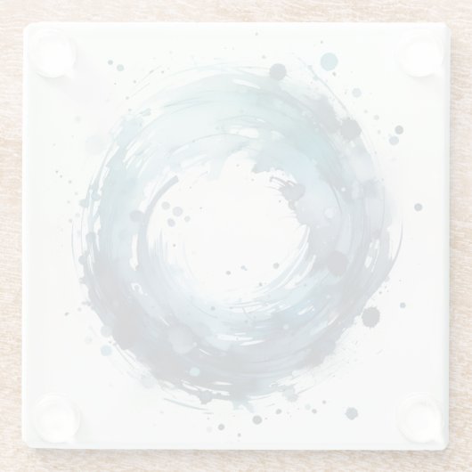 abstract watercolor ring glasuntersetzer (Rückseite)