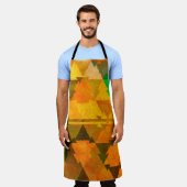 Abstract watercolor texture background. Oil painti Schürze (Getragen)