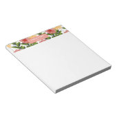 Abstract Watercolour Florals Notepad Notizblock (angewinkelt)