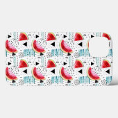 Abstract Watermelon Pattern Case-Mate iPhone Hülle (Rückseite (Horizontal))