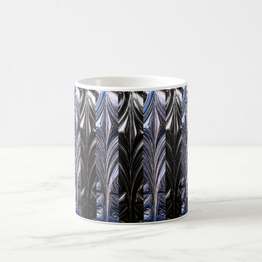 Abstract Wave Mug Kaffeetasse (Mittel)