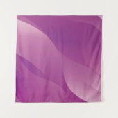 Abstract Waves. Futuristic Technology Style Backgr Wandteppich (Vorderseite (Horizontal))