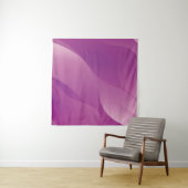 Abstract Waves. Futuristic Technology Style Backgr Wandteppich (Beispiel (Horizontal))