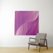 Abstract Waves. Futuristic Technology Style Backgr Wandteppich (Beispiel)