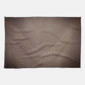 Abstract Waves Kitchen Towel Geschirrtuch (Horizontal)