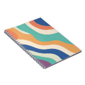 Abstract Waves Notizblock (Rechte Seite)