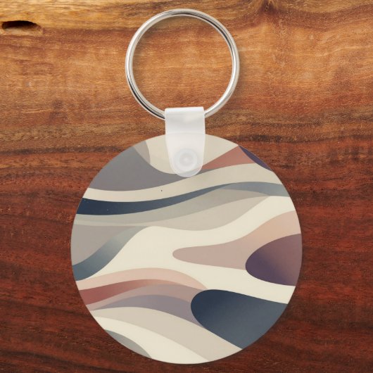 Abstract Waves  Schlüsselanhänger (Vorderseite)