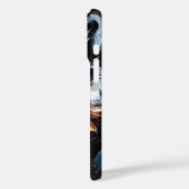 Abstract Wild Spirit Wolf Case-Mate iPhone Hülle (Rückseite / Links)