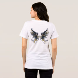 Abstract Wings Art Women’s T-Shirt | Modern Street Tri-Blend Shirt