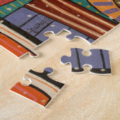 Abstract Winter Jigsaw Puzzle by Karla Gerard (Seite)