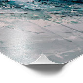 Abstract Wolf Painting Fotodruck (Ecke)