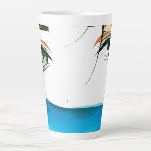 abstract women face milchtasse (Vorderseite)