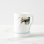 abstract women face porzellantasse (Vorderseite Rechts)