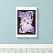 Abstract Woven Spirit Canvas Art Leinwanddruck (Insitu (Holzboden))