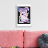 Abstract Woven Spirit Canvas Art Leinwanddruck (Insitu (Wohnzimmer))