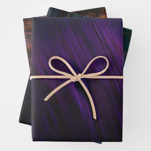 Abstract Wraps 12 Geschenkpapier Set (Beispiel)