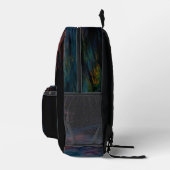 Abstract Wraps 13 Bedruckter Rucksack (Rechts)
