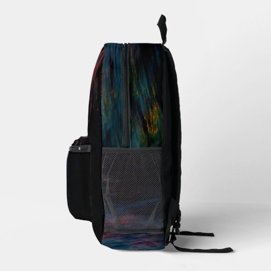 Abstract Wraps 13 Bedruckter Rucksack (Rechts)
