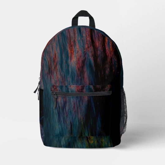 Abstract Wraps 13 Bedruckter Rucksack (Vorderseite)