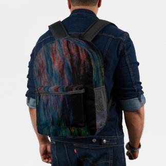 Abstract Wraps 13 Bedruckter Rucksack