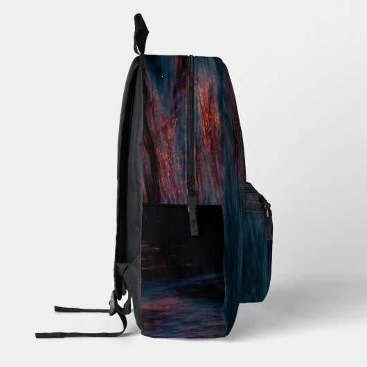 Abstract Wraps 13 Bedruckter Rucksack (Links)