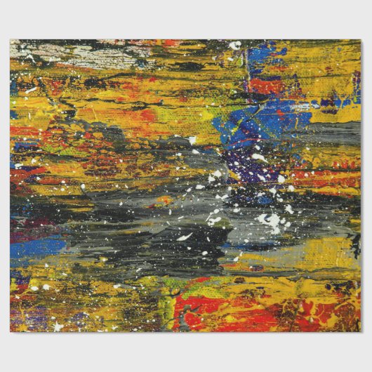 Abstract Wraps 1 Geschenkpapier (Flach)