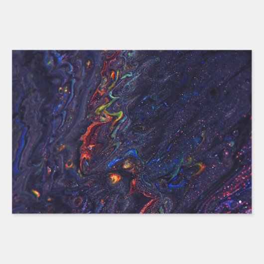 Abstract Wraps 4 Geschenkpapier Set (Vorderseite 3)