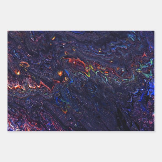 Abstract Wraps 4 Geschenkpapier Set (Vorderseite 2)