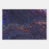 Abstract Wraps 4 Geschenkpapier Set (Vorderseite)