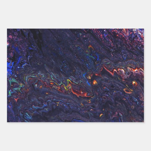 Abstract Wraps 4 Geschenkpapier Set (Vorderseite)