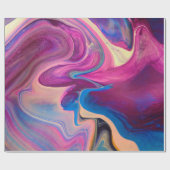 Abstract Wraps 6 Geschenkpapier (Flach)