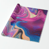 Abstract Wraps 6 Geschenkpapier (Ungerollt)