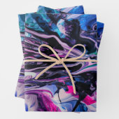 Abstract Wraps 9 Geschenkpapier Set (Beispiel)