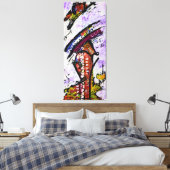 Abstract XXXV  Leinwanddruck (Insitu (Schlafzimmer))