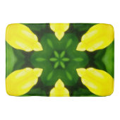 ABSTRACT YELLOW AND GREEN DRAWING. SAMER BRASIL. 3 BADEMATTE (Vorderseite)