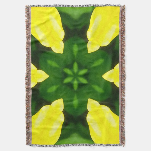 ABSTRACT YELLOW AND GREEN DRAWING. SAMER BRASIL. 3 DECKE (Vorderseite Vertikal)