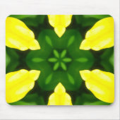 ABSTRACT YELLOW AND GREEN DRAWING. SAMER BRASIL. 3 MOUSEPAD (Vorne)